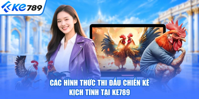 Các hình thức thi đấu chiến kê kịch tính tại KE789