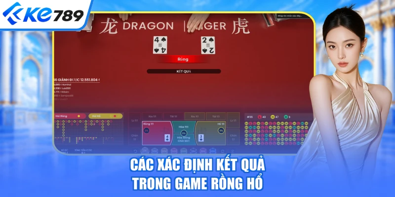 Các xác định kết quả trong game Rồng Hổ