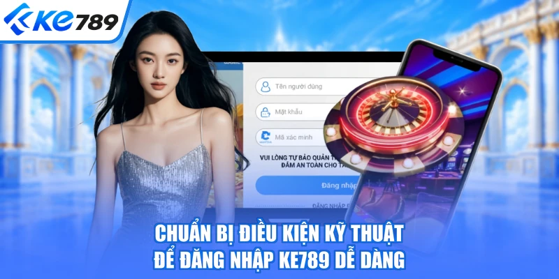 Chuẩn bị điều kiện kỹ thuật để đăng nhập KE789 dễ dàng