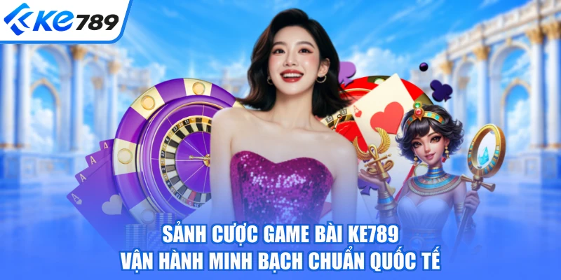 Sảnh cược game bài KE789 vận hành minh bạch chuẩn quốc tế