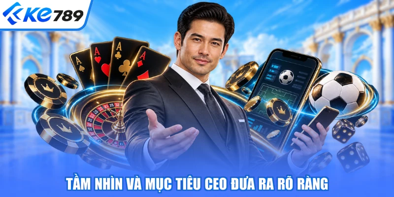 Tầm nhìn và mục tiêu CEO đưa ra rõ ràng